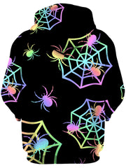 Pastel Spider Webs Unisex Hoodie