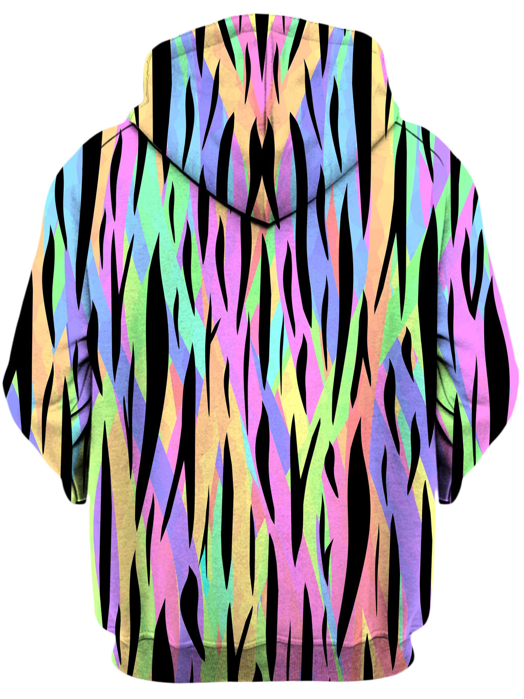 Psychedelic Tiger Stripes Unisex Hoodie Sartoris Art Epic Hoodie
