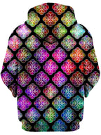 Rings of Color Pattern Unisex Hoodie Sartoris Art Epic Hoodie