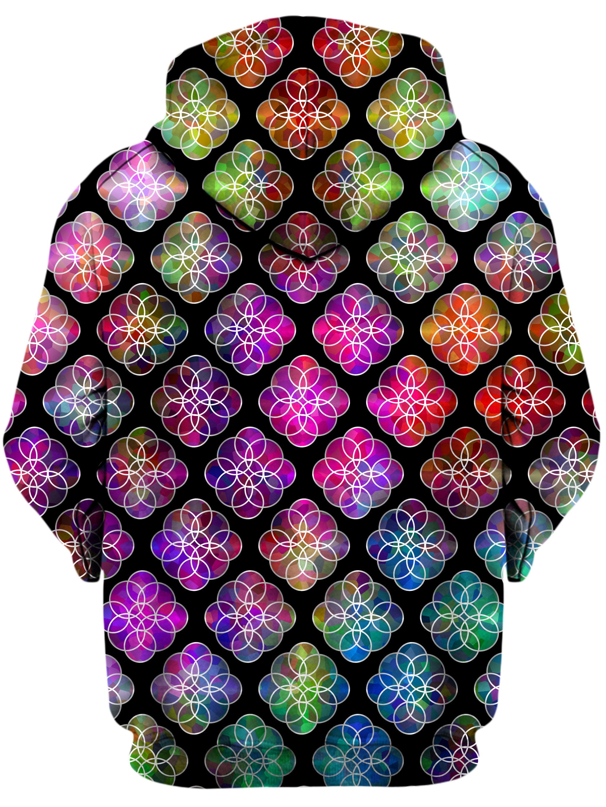 Rings of Color Pattern Unisex Hoodie