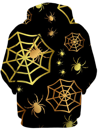 Sartoris Art - Spiders In Gold Unisex Hoodie