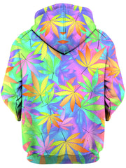 Take a Little Trip with Weed Unisex Zip-Up Hoodie