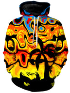 Abstract Summer Sunset Unisex Hoodie Sartoris Art Epic Hoodie