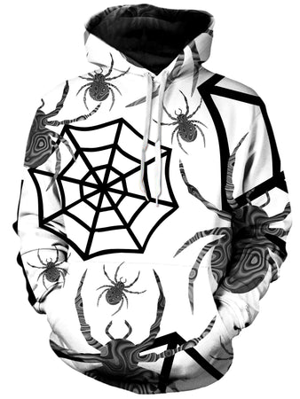 Sartoris Art - Black & White Halloween Unisex Hoodie