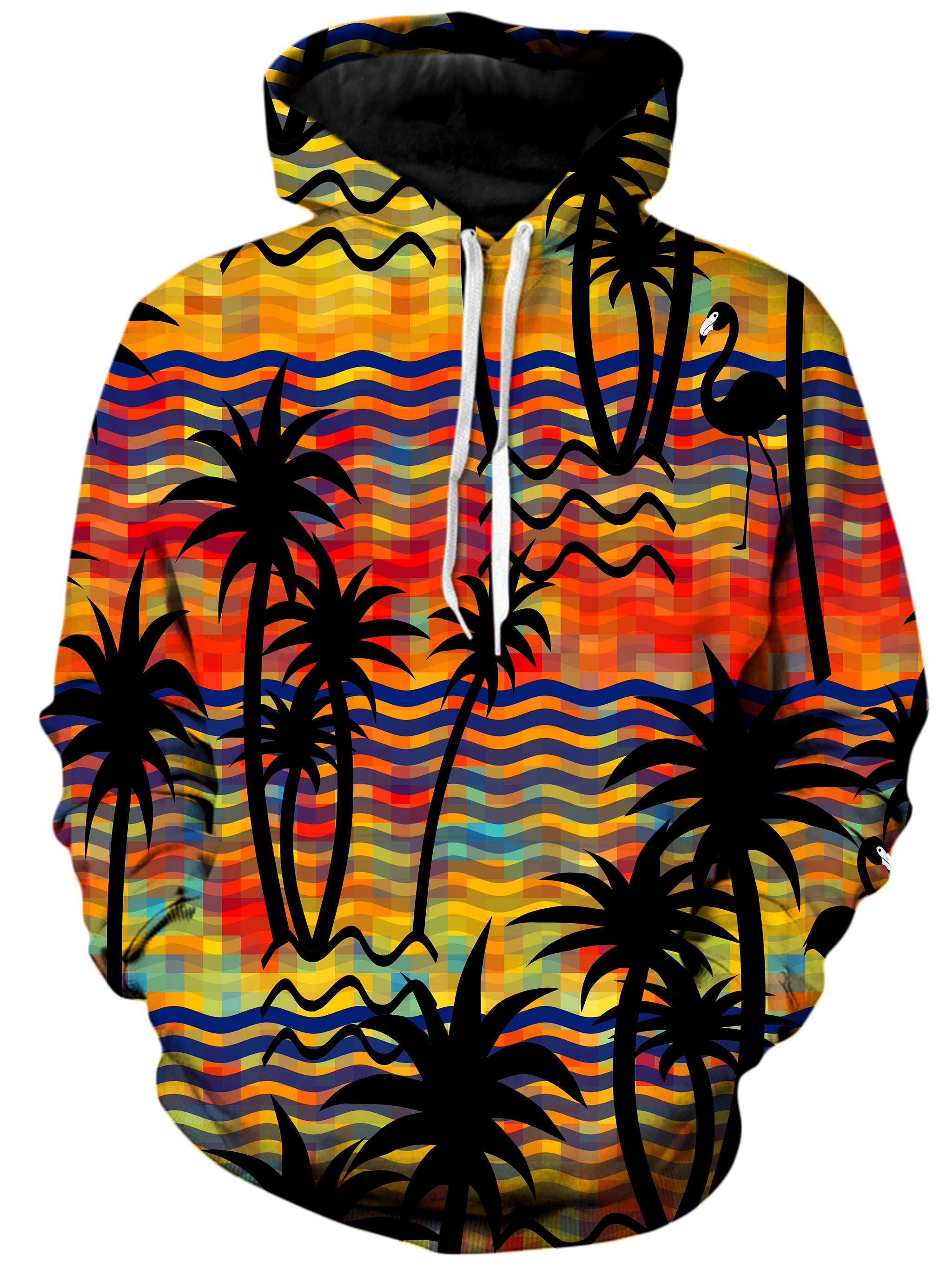 Flamingo Island Unisex Hoodie