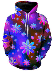 Floral Fantasy Abstract Unisex Hoodie