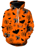 Halloween Black Cats Unisex Hoodie Sartoris Art Epic Hoodie