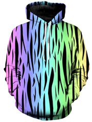 Rainbow Tiger Stripes Unisex Hoodie
