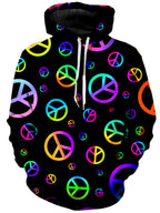 Signs of Peace Unisex Hoodie Sartoris Art Epic Hoodie