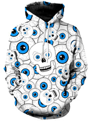 Skull Eye Balls Unisex Hoodie