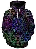 Symmetrical Color Journey Unisex Hoodie Sartoris Art Epic Hoodie