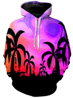 Tropical Twilight Unisex Hoodie Sartoris Art Epic Hoodie