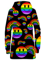 Rainbow Love Hoodie Dress Sartoris Art Epic Hoodie