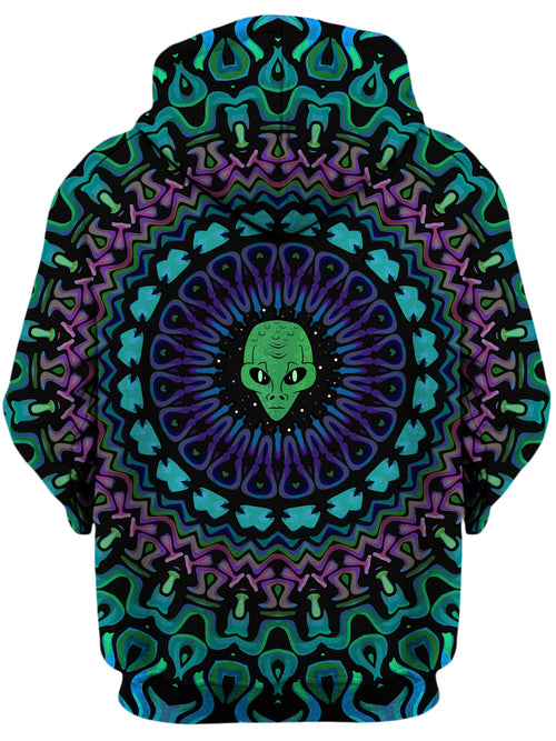 Alien Kaleidoscope Unisex Hoodie Sartoris Art Epic Hoodie
