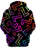 Sparkle Geometric Unisex Hoodie Sartoris Art Epic Hoodie