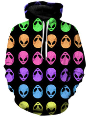 Alien Pattern Unisex Hoodie
