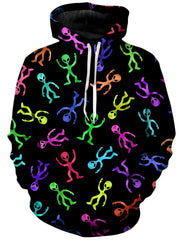 Party Like An Alien Color Unisex Hoodie