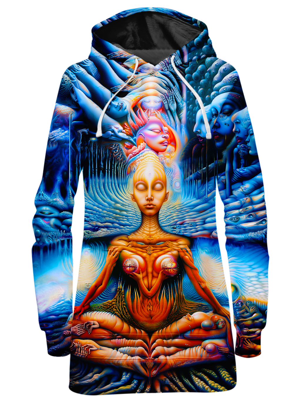 Spirit Guides Hoodie Dress Noctum X Truth Epic Hoodie