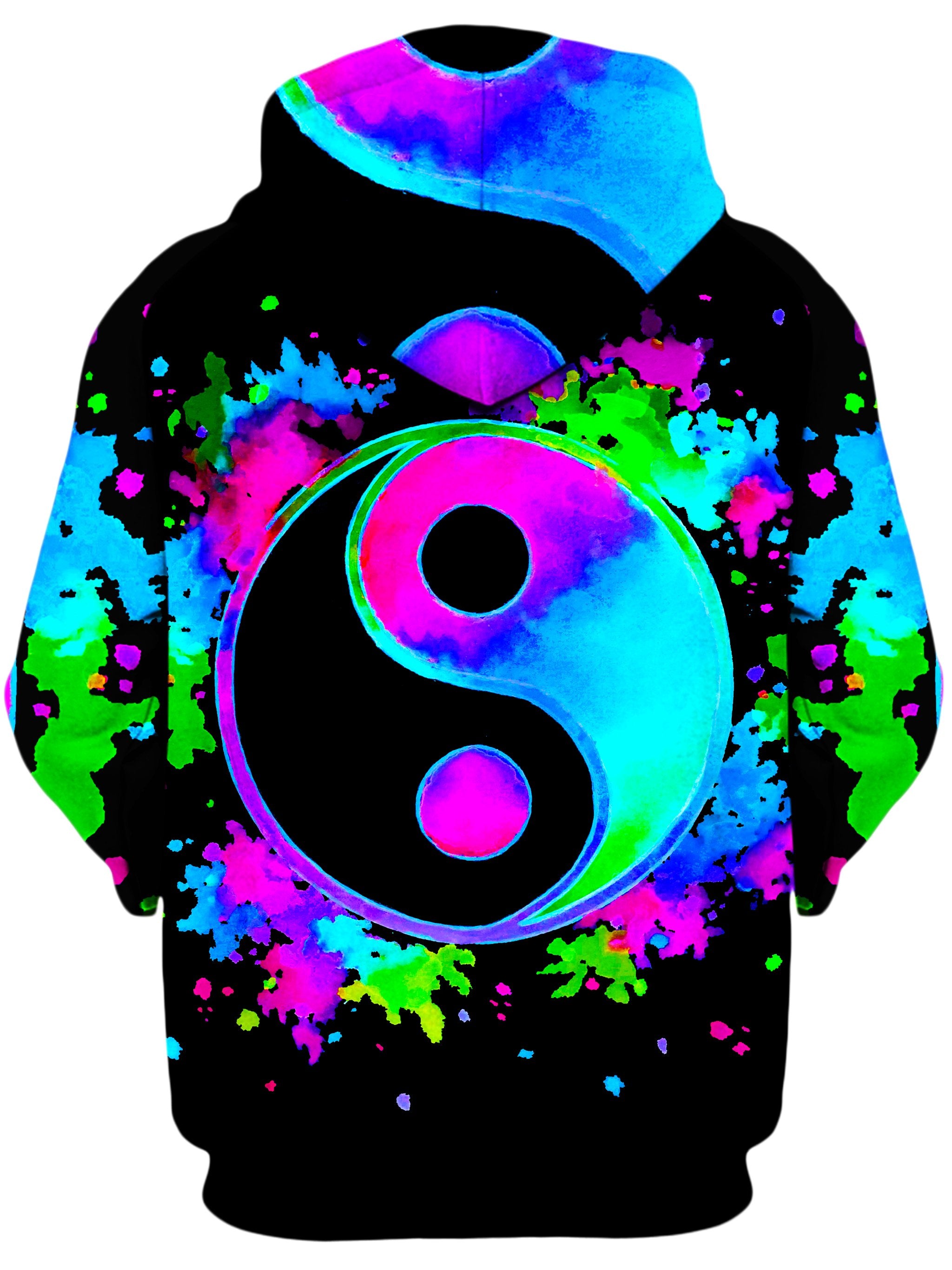 Splatter Yin Yang 3 Unisex Hoodie, BrizBazaar, T6 - Epic Hoodie