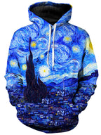 Starry Night Hoodie On Cue Apparel Epic Hoodie