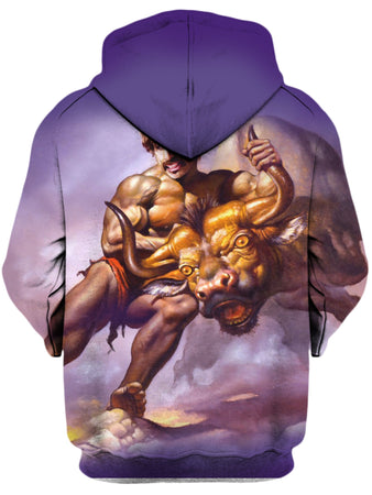 On Cue Apparel - Taking the Bull by the Horns Hoodie