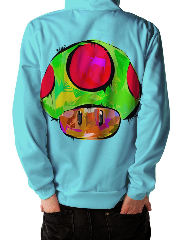 1 Up Unisex Zip-Up Hoodie, Technodrome, T6 - Epic Hoodie