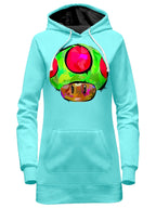 1 Up Hoodie Dress Technodrome Epic Hoodie