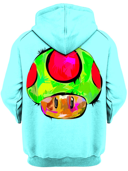 1 Up Unisex Zip-Up Hoodie, Technodrome, T6 - Epic Hoodie