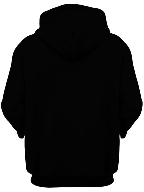 Black Unisex Zip-Up Hoodie Technodrome Epic Hoodie
