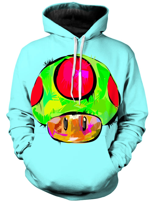 1 Up Unisex Hoodie, Technodrome, T6 - Epic Hoodie