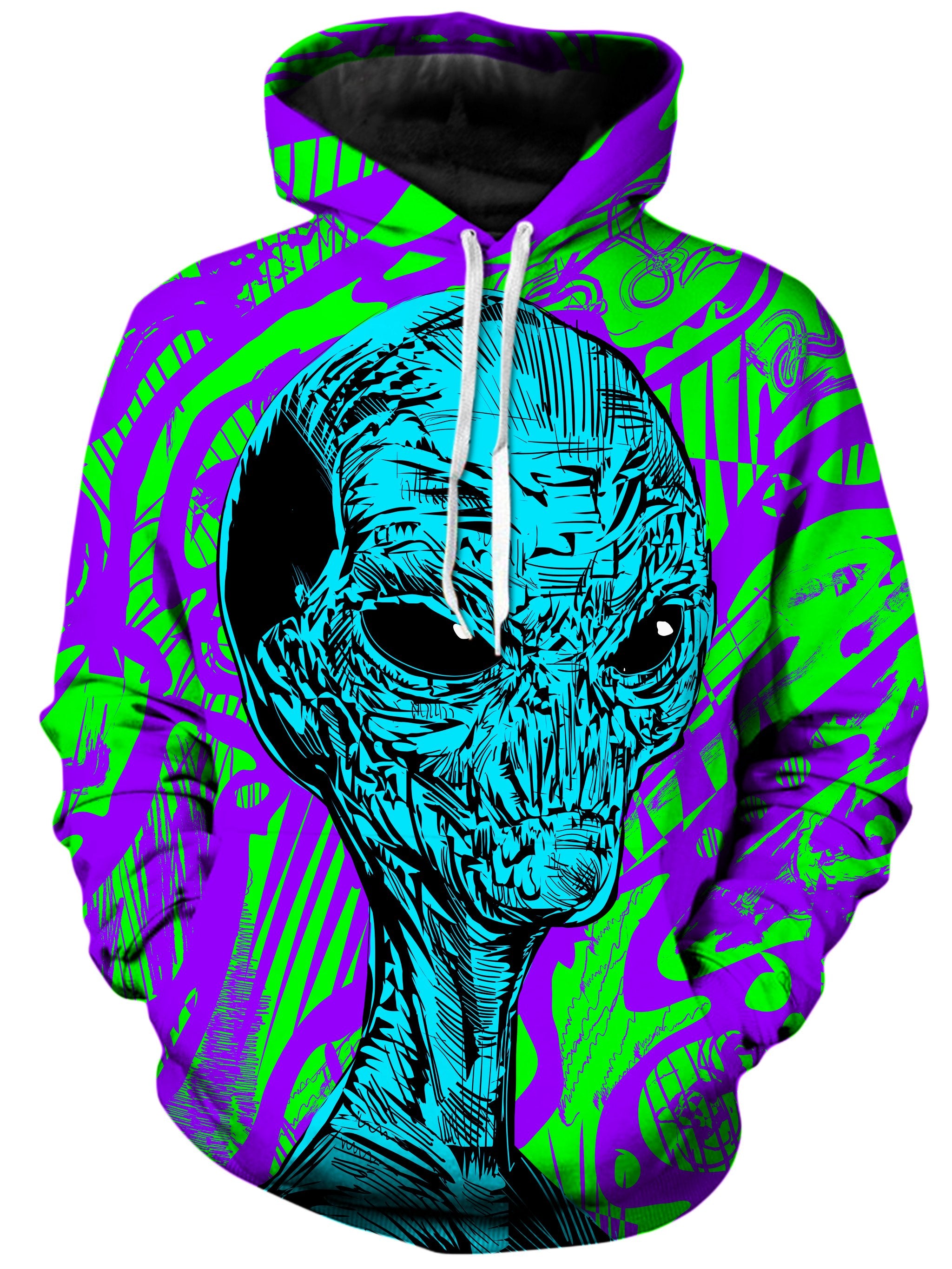 Alien Unisex Hoodie, Technodrome, T6 - Epic Hoodie