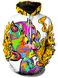 Devil Unisex Hoodie, Technodrome, T6 - Epic Hoodie