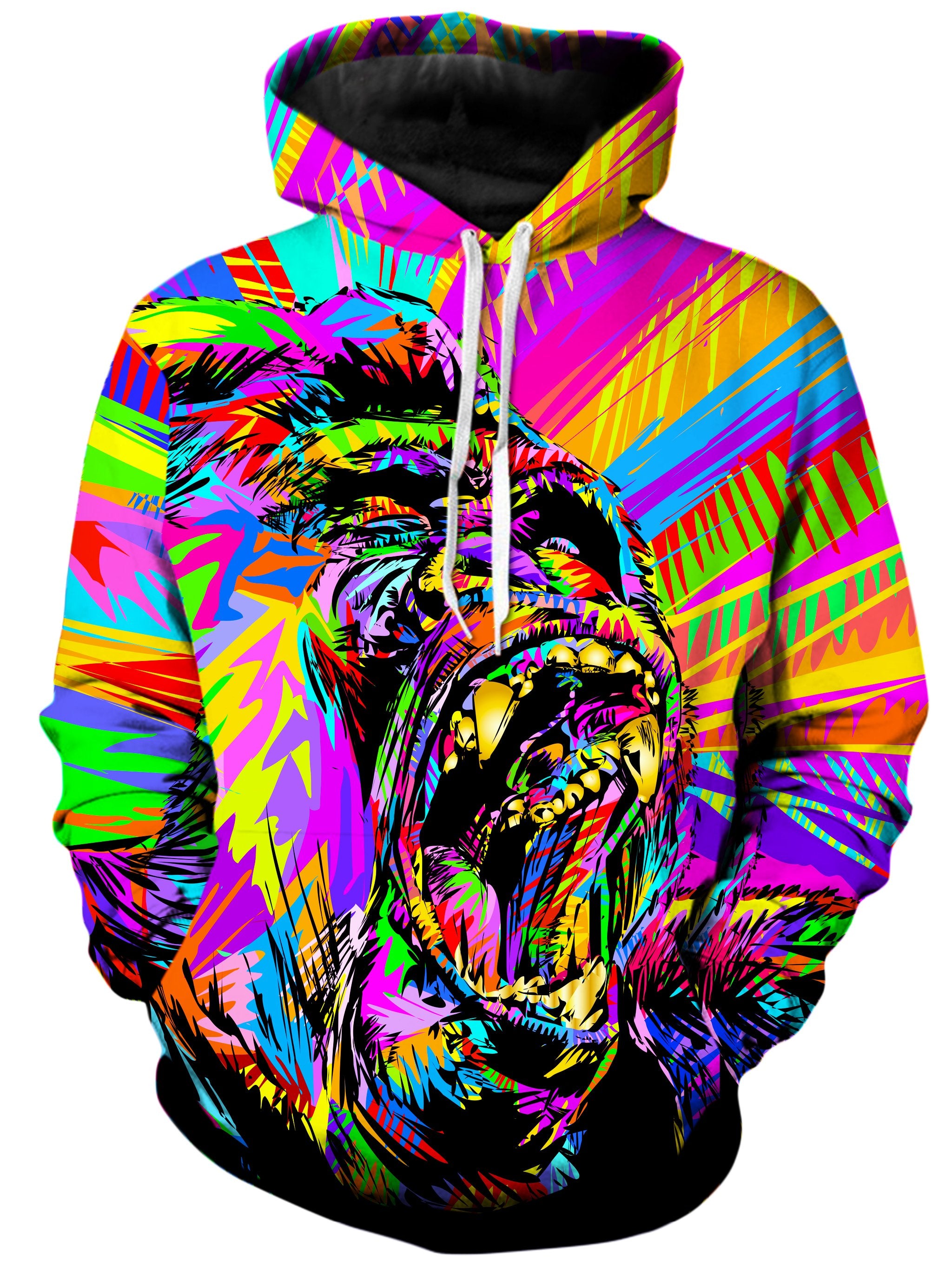 Gorilla Drome Unisex Hoodie, Technodrome, T6 - Epic Hoodie