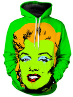 Marilyn Unisex Hoodie Technodrome Epic Hoodie