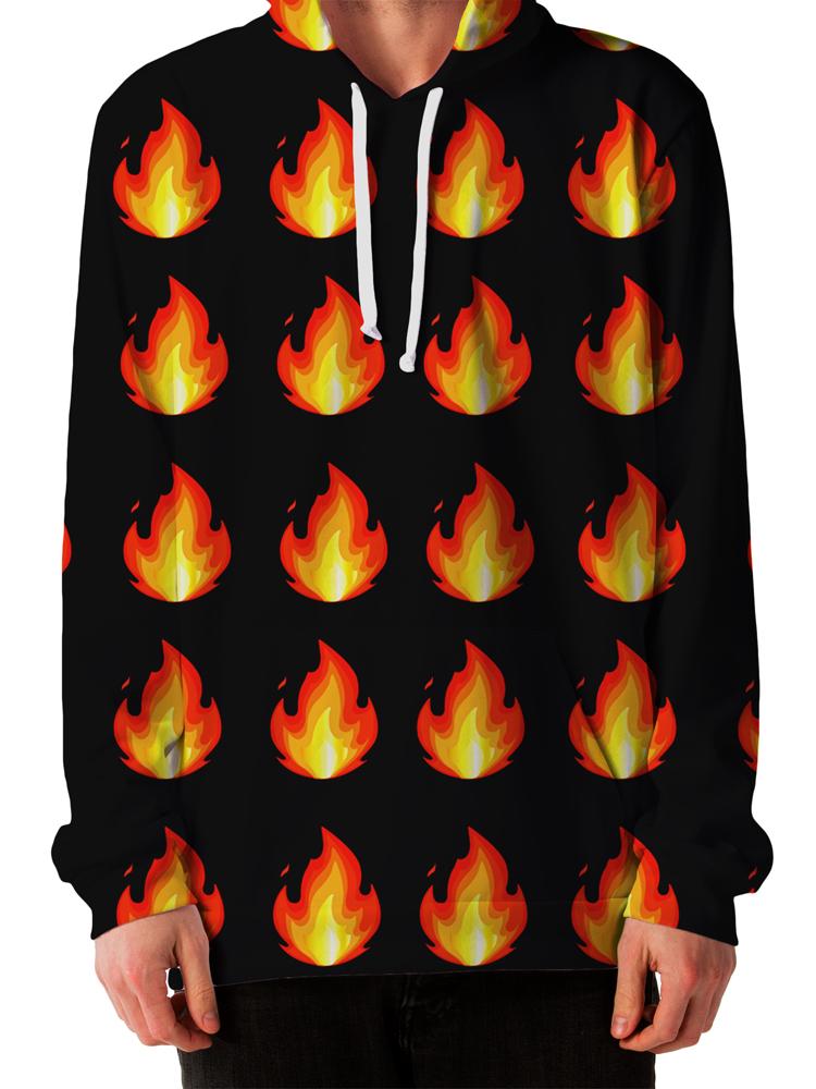 Burn Unisex Hoodie, Technodrome, T6 - Epic Hoodie