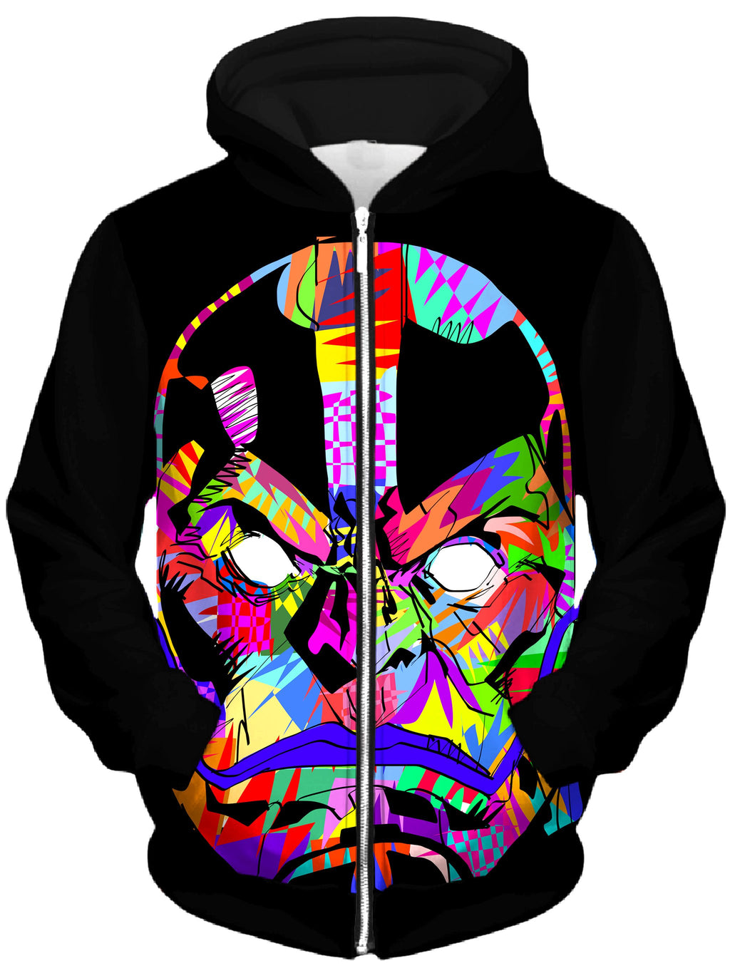 Apocolypse Unisex Zip-Up Hoodie, Technodrome, T6 - Epic Hoodie