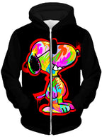 CVB Unisex Zip-Up Hoodie Technodrome Epic Hoodie