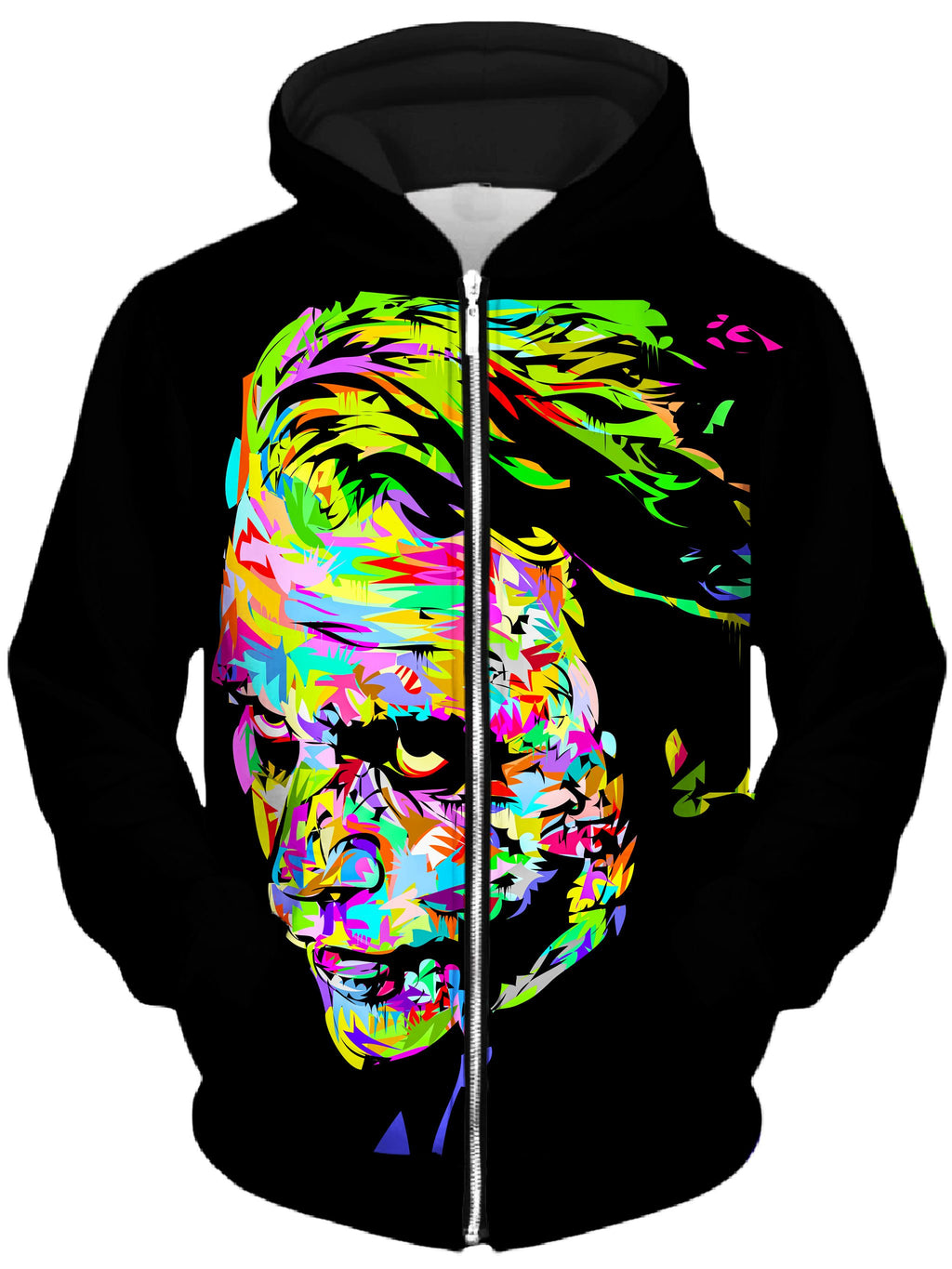 Heath Drome Unisex Zip-Up Hoodie, Technodrome, T6 - Epic Hoodie