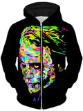 Heath Drome Unisex Zip-Up Hoodie, Technodrome, T6 - Epic Hoodie