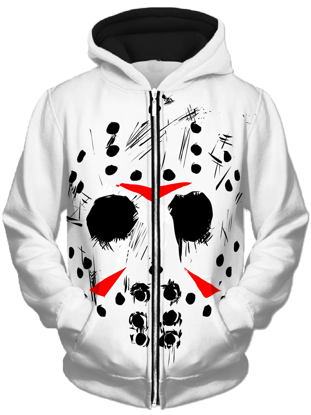 Jason Unisex Zip-Up Hoodie Technodrome Epic Hoodie