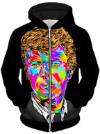 RIP Drome Unisex Zip-Up Hoodie Technodrome Epic Hoodie