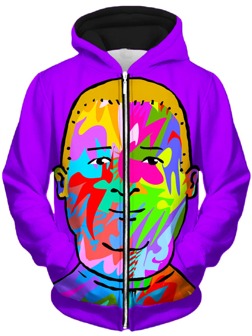 Trill Unisex Zip-Up Hoodie Technodrome Epic Hoodie
