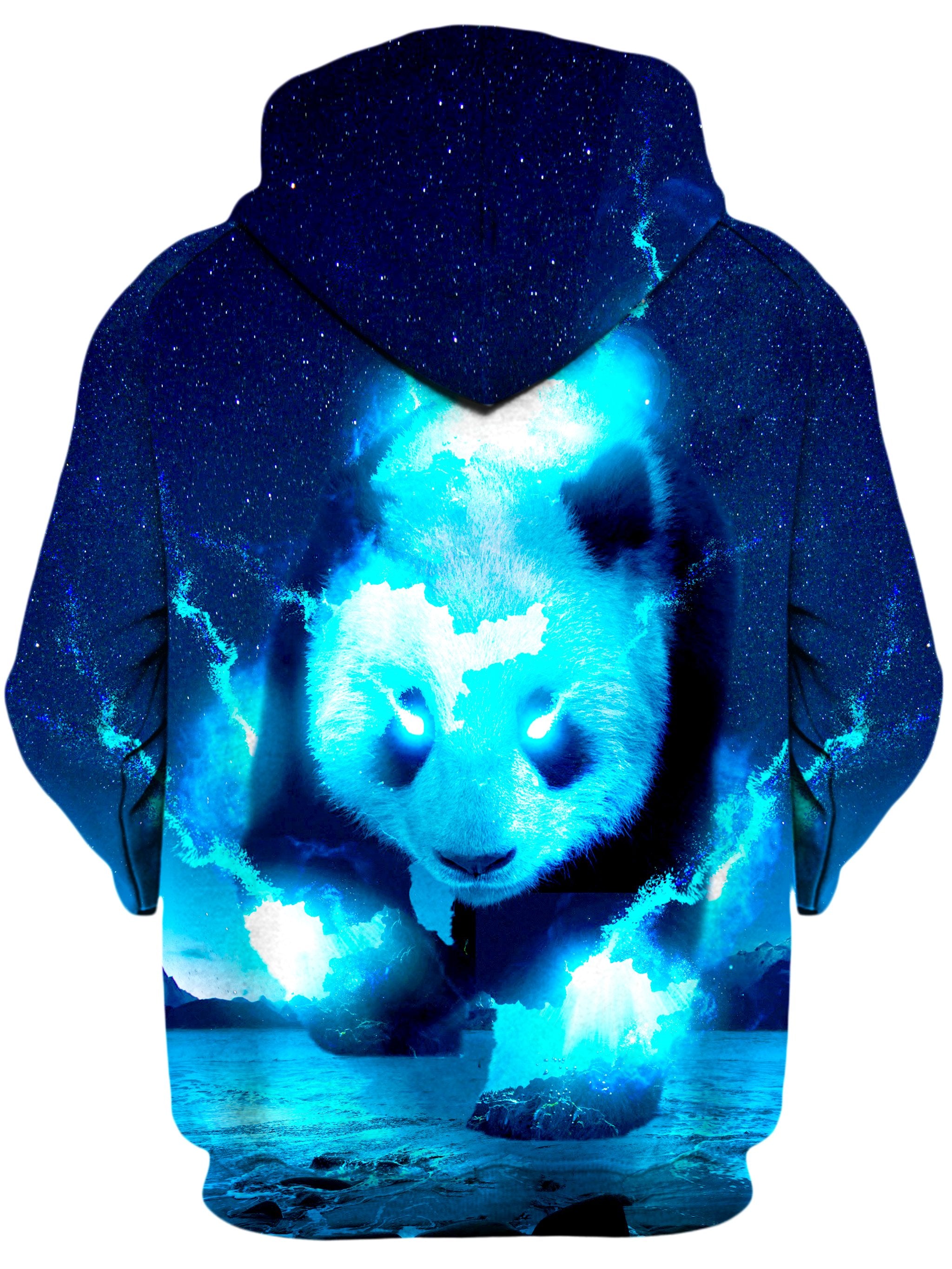 Cosmic Panda Unisex Zip-Up Hoodie, Think Lumi, T6 - Epic Hoodie