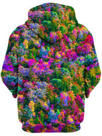 Psychedelic Forest Unisex Hoodie Think Lumi Epic Hoodie