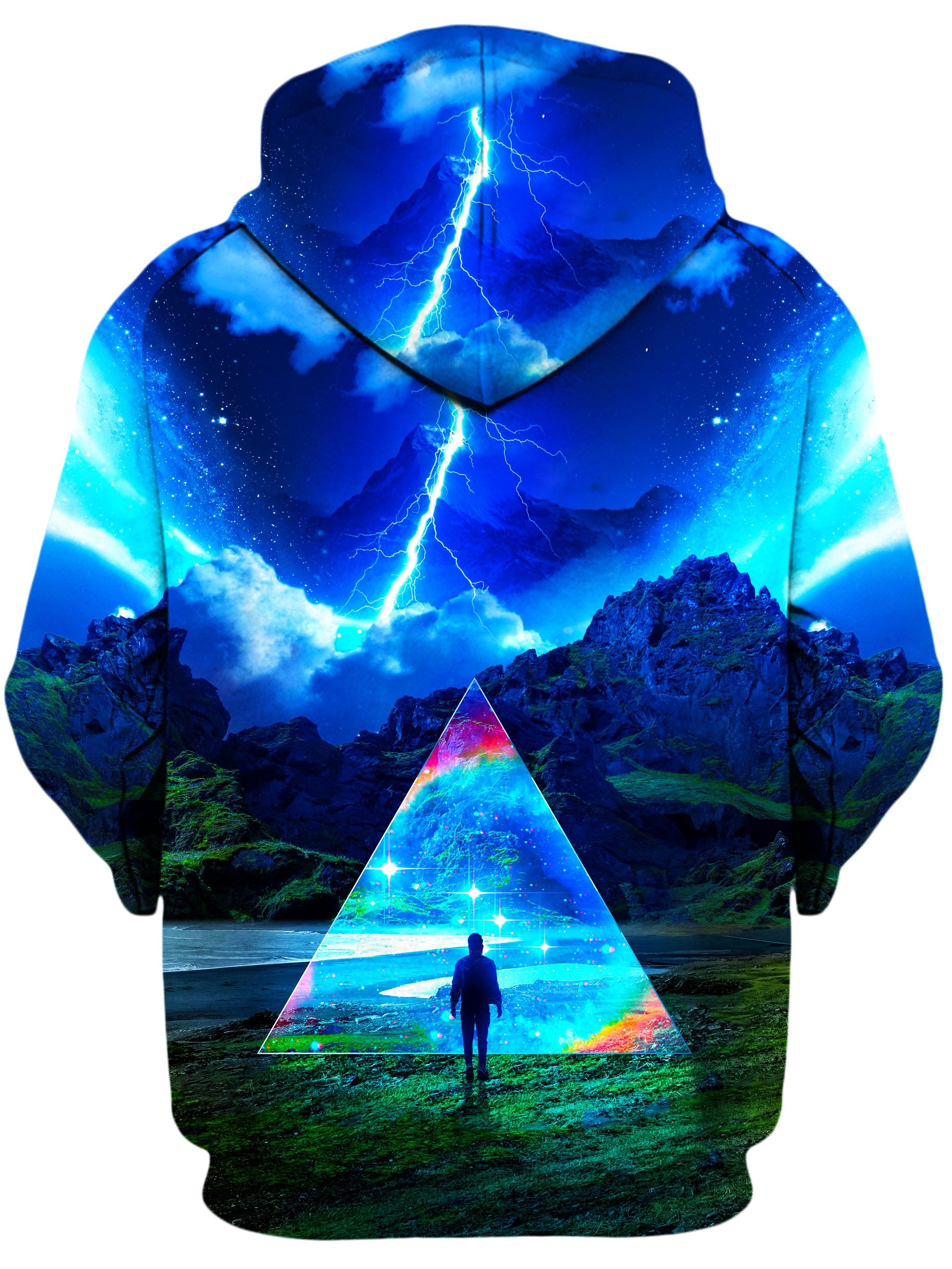 Rainbow Triangle Unisex Hoodie, Think Lumi, T6 - Epic Hoodie