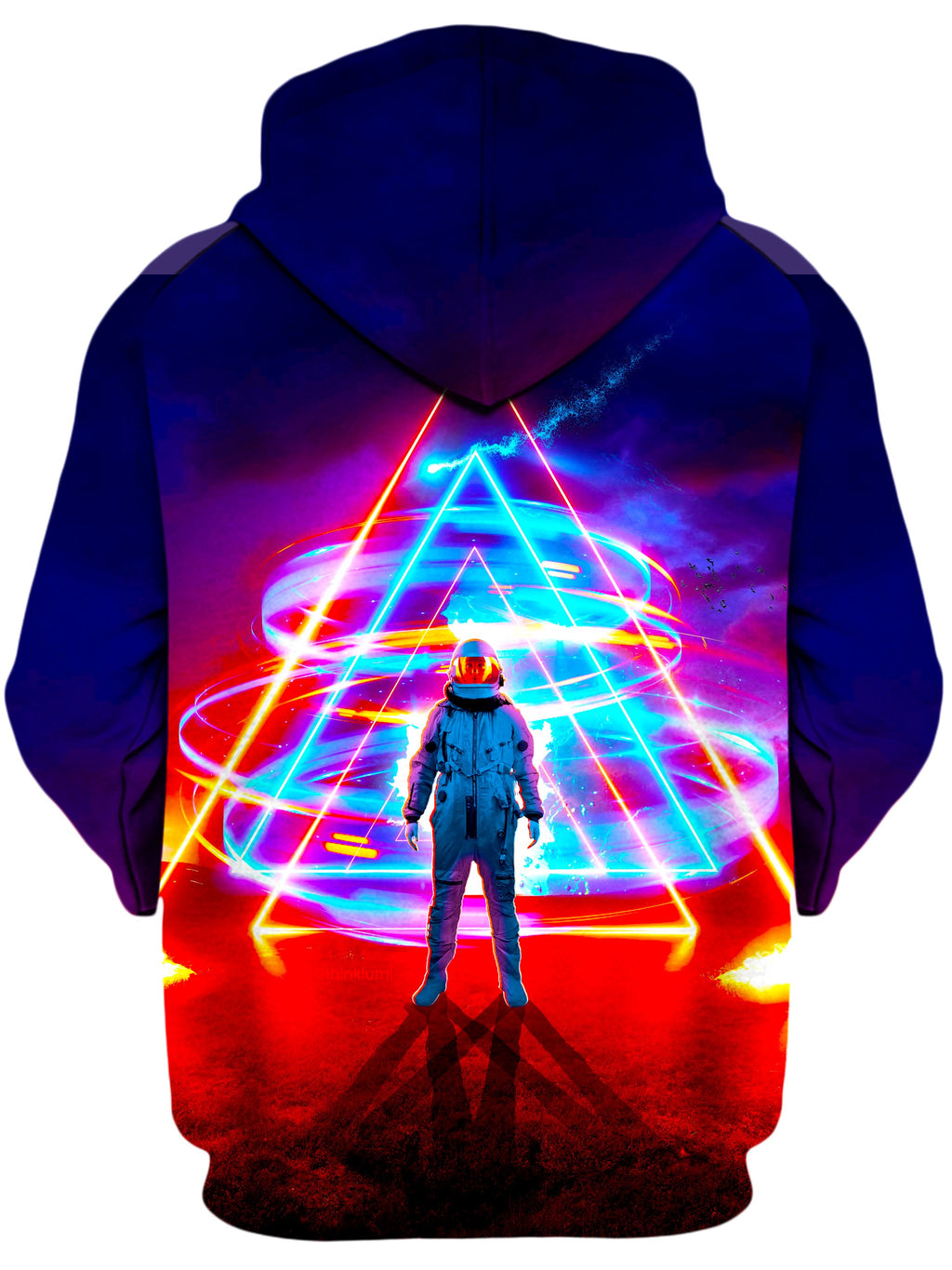 Triangler Unisex Zip-Up Hoodie, Think Lumi, T6 - Epic Hoodie