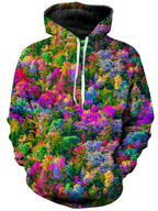 Psychedelic Forest Unisex Hoodie Think Lumi Epic Hoodie