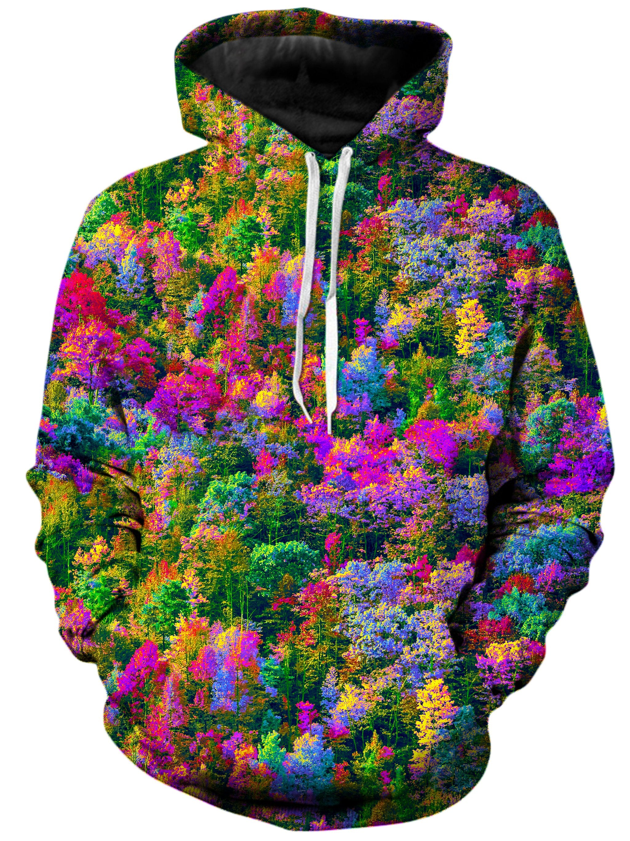 Psychedelic Forest Unisex Hoodie, Think Lumi, T6 - Epic Hoodie