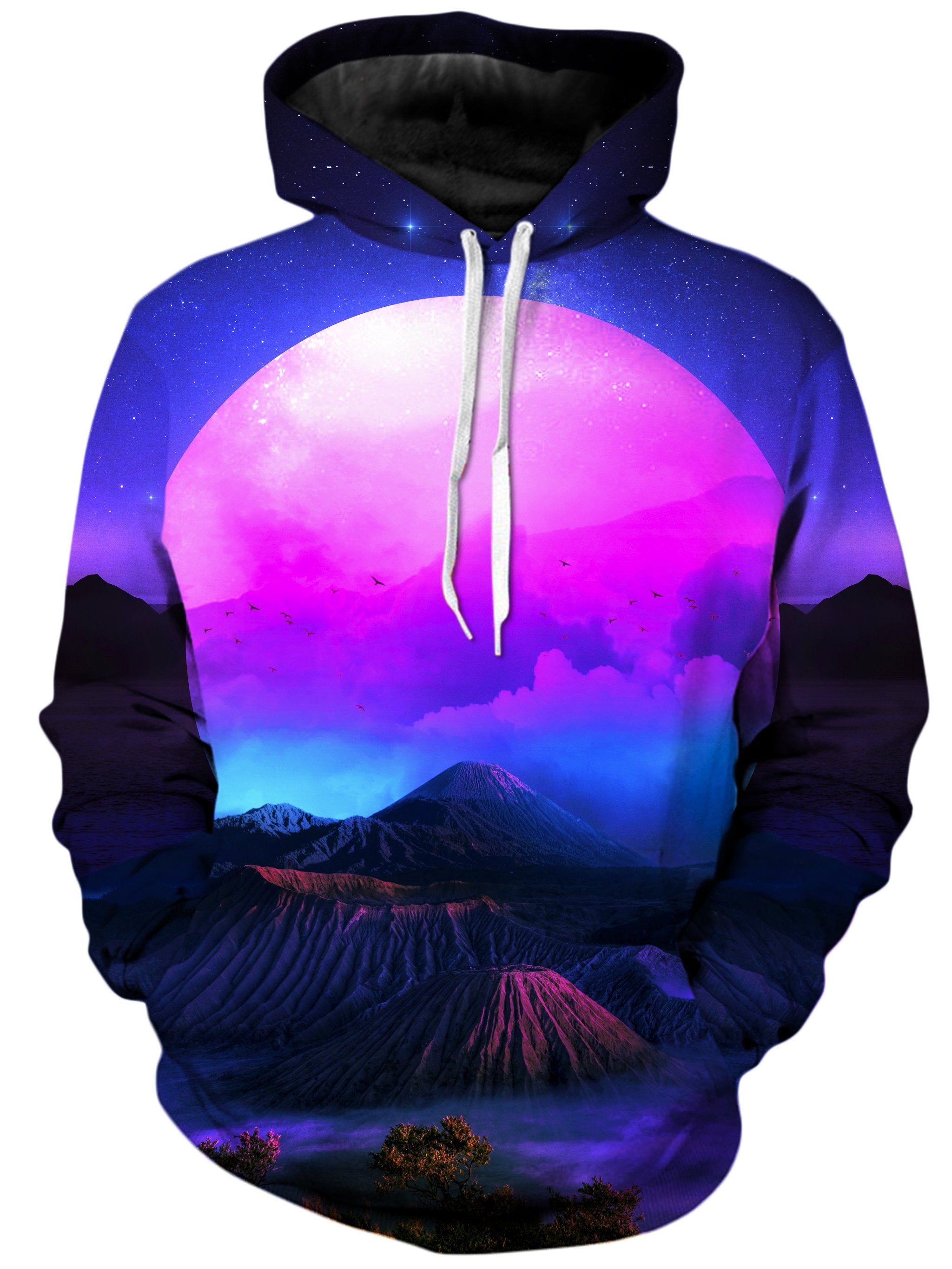 Vaporwoven Unisex Hoodie, Think Lumi, T6 - Epic Hoodie