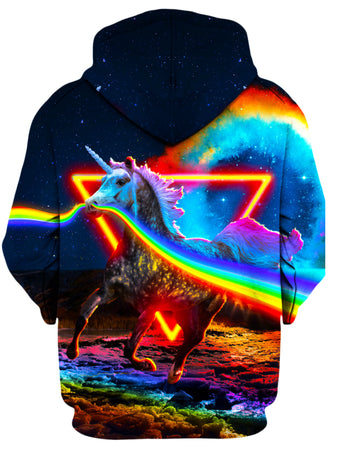 Think Lumi - Rainbow Unicorn Unisex Hoodie